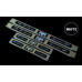 artx chrome led door scuff plates chevrolet orlando 2011-13